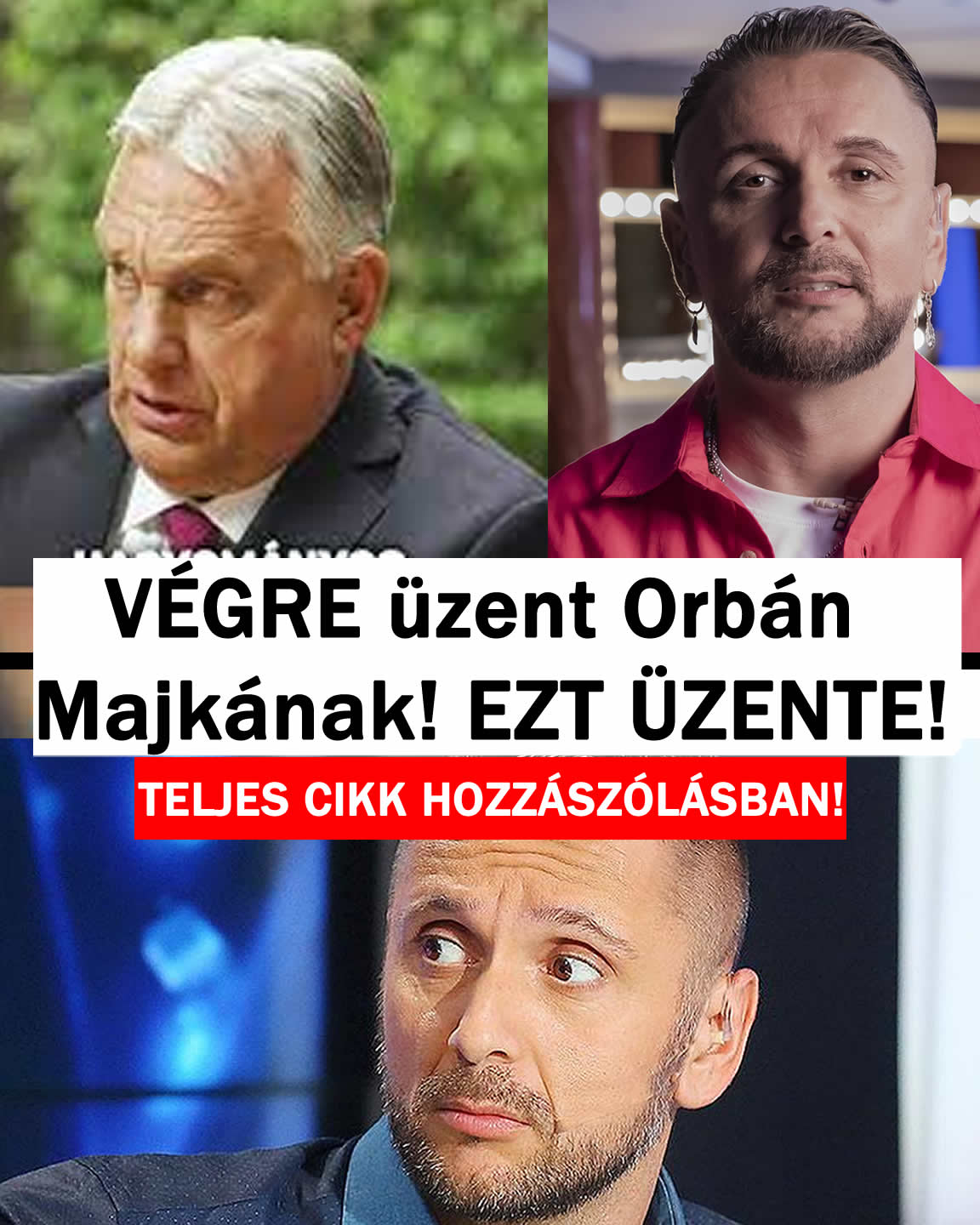 Végre üzent Orbán Majkának!