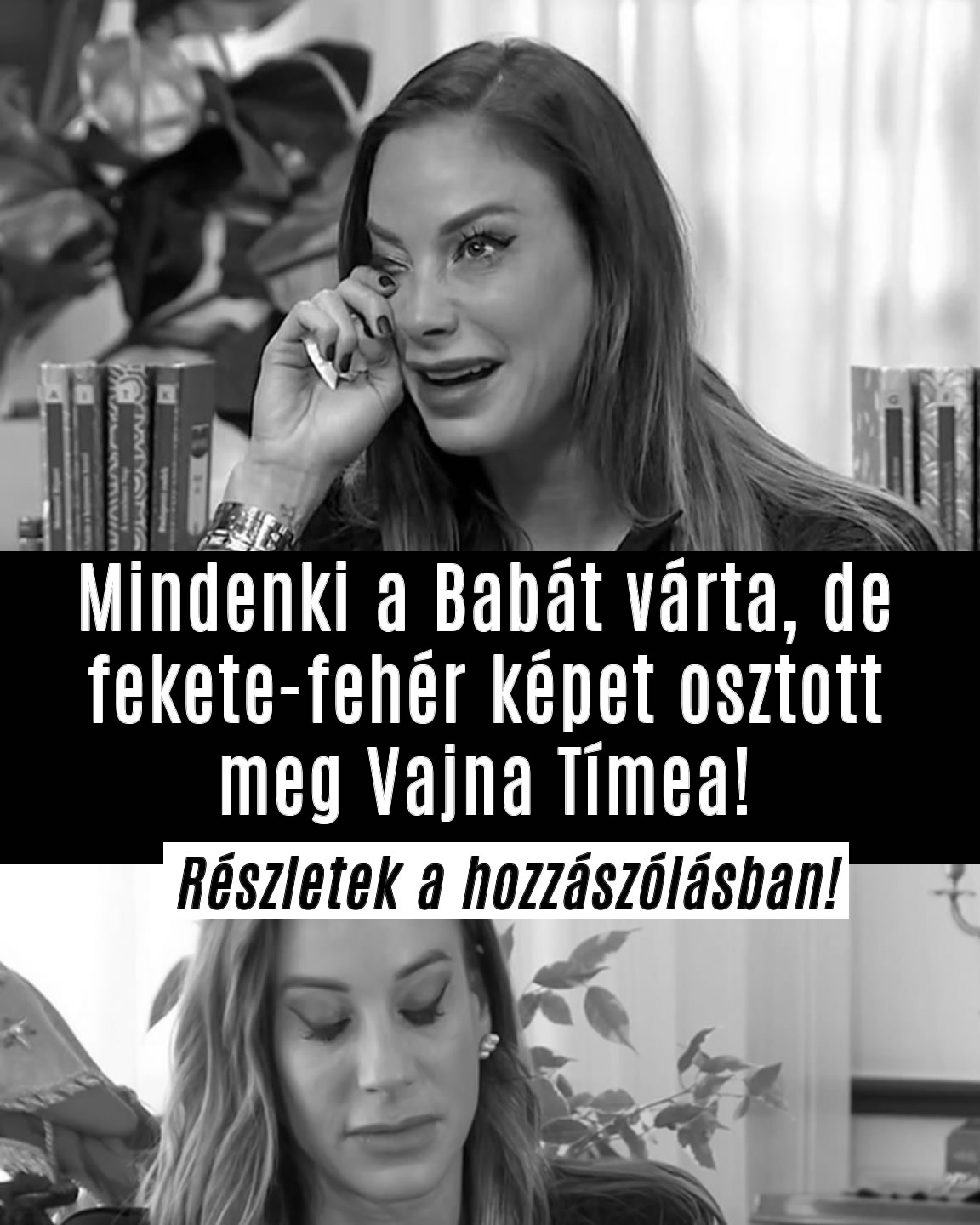 Mindenki a Babát várta, de fekete-fehér kép lett