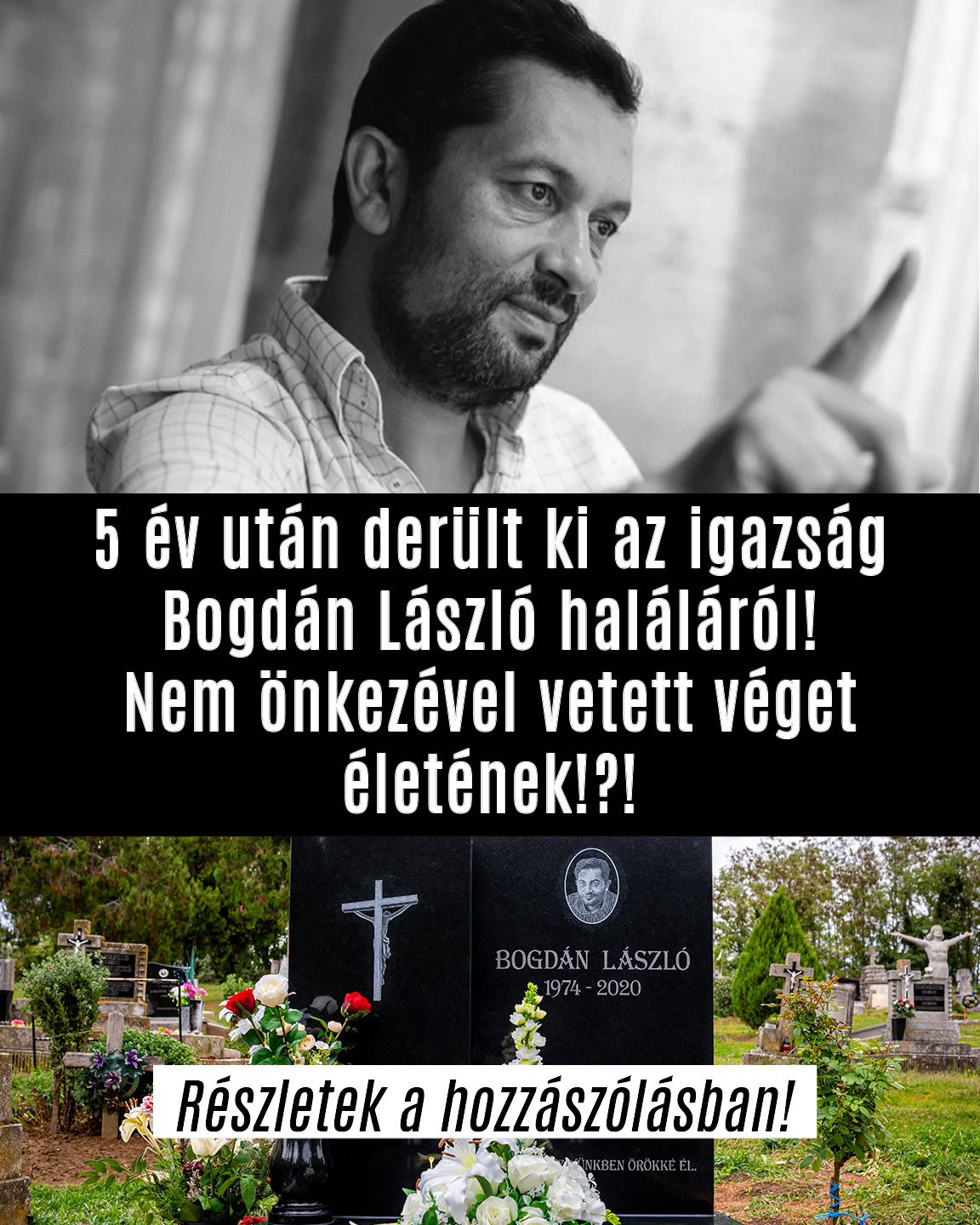 5 év után derült ki az igazság Bogdán Lászlóról!