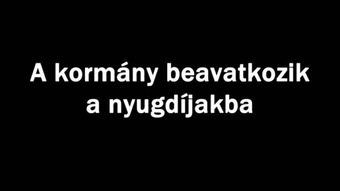 A kormány beavatkozik a nyugdíjakba