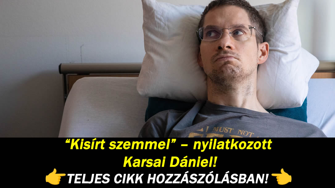 “Kisírt szemmel” – nyilatkozott Karsai Dániel!